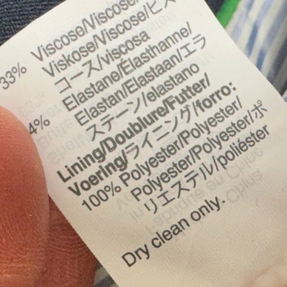 J. Crew Schoolboy Blazer Navy Blue Size 4 Style # J4548 Double Button Stretch - Picture 12 of 13